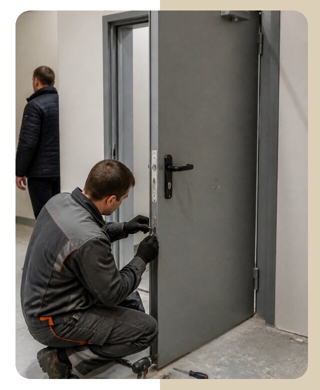 Ремонт противопожарной двери в Арзамасе по цене 7060 р. | ДвериЛегко-Рзм