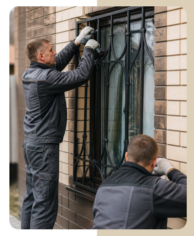 Установка решеток в дом в Арзамасе по цене от 3801 р. | ДвериЛегко-Рзм